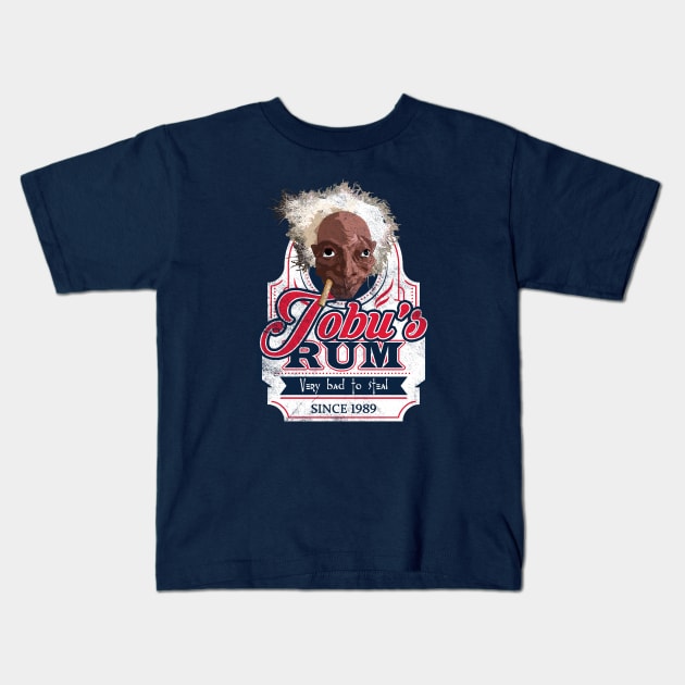 Jobu's Rum, distressed Kids T-Shirt by hauntedjack